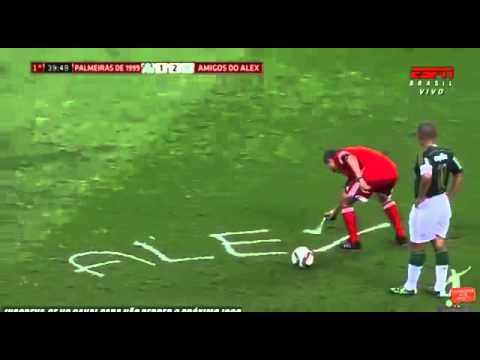 Funny moment in  ALEX de Souza last match