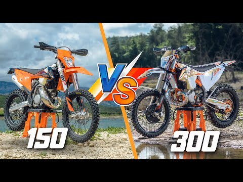 KTM 150 VS 300 | Is 150 enough for Enduro?