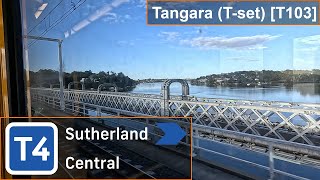 Sydney Trains Tangara (T-set) [T103]: Sutherland → Central