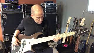 Video thumbnail for 3 Minute Review #8 - F Bass VF-5 PJ 5-String (2017) by Dave On Bass