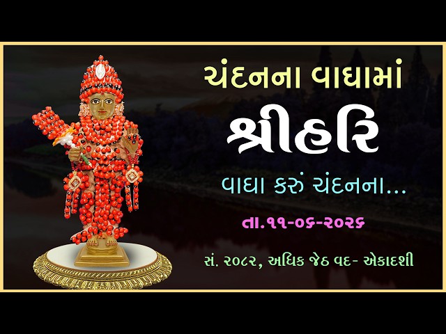Harikrushna Maharaj | Chandanvaghama ShriHari | Vagha Karu Chandannna...