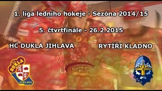 preview picture of video 'ČF5 (26.2.2015) Dukla Jihlava - Rytíři Kladno'