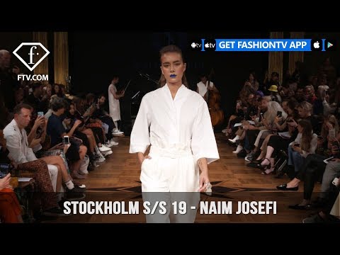 Stockholm Fashion Week S/S 19 - Naim Josefi | FashionTV | FTV
