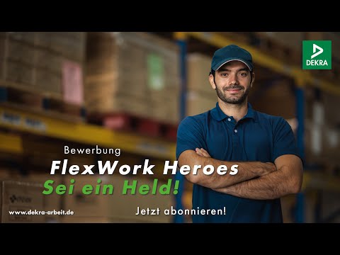 Jetzt bewerben - FlexWork Heroes (m/w/d) - Sei ein Held in ganz Deutschland!
