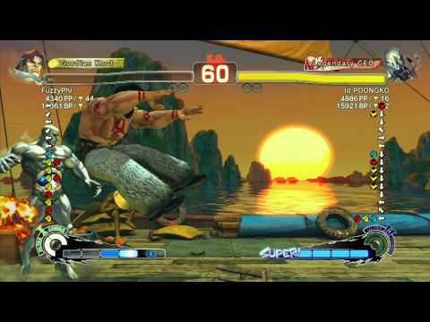SSF4 AE: Poongko (Seth) vs FuzzyPhi (Hawk) - Ranked Match (720p HD)