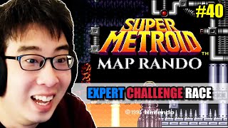 Super Metroid Map Rando | Expert Challenge Race | #40