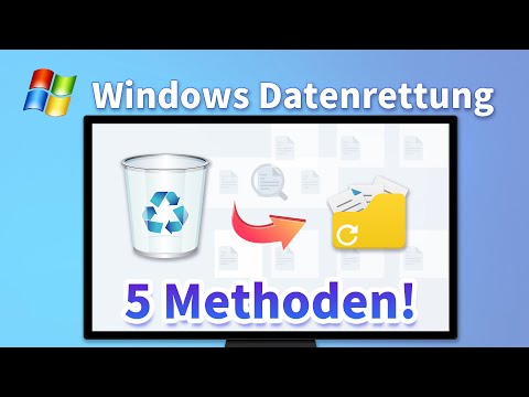⭐️5 Methoden: Gelöschte Dateien wiederherstellen Windows 10/11, So geht's!