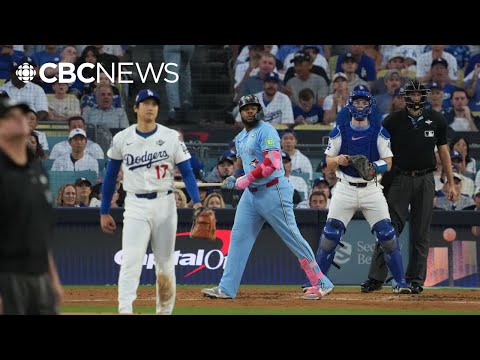 Blue Jays come back to beat L.A. Dodgers, bringing the World Series back to Toronto