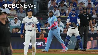 Blue Jays come back to beat L.A. Dodgers, bringing the World Series back to Toronto