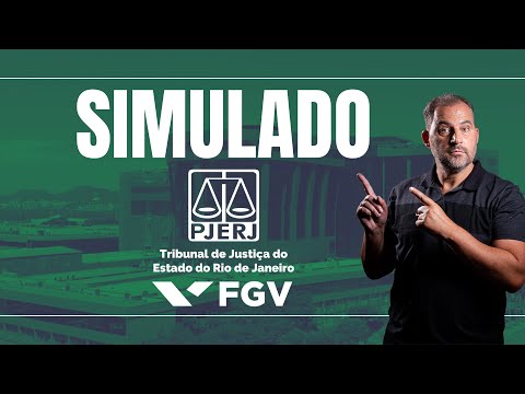 Simulado Português TJ RJ banca FGV