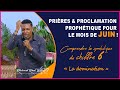 PRIERES ET PROCLAMATION PROPHETIQUE !  COMPRENDRE LE CHIFFRE 6 !  