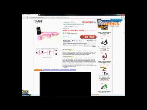 AccessoryGeeks Original YUBZ Pink Retro Handset Product Review