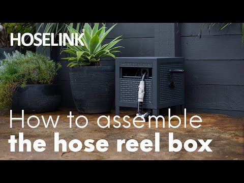 How to assemble Hoselink's Metal Hose Reel Box & fit your own hose