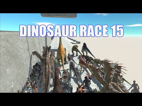 DINOSAUR RACE 15(all units race) - Animal Revolt Battle Simulator