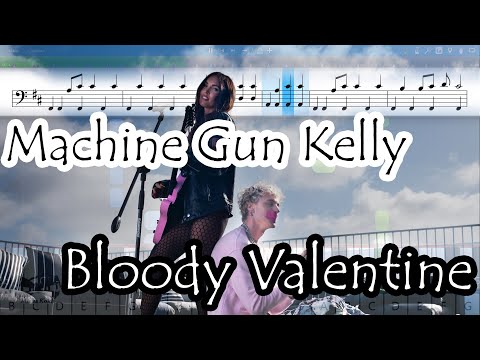 Machine Gun Kelly - Bloody Valentine [Piano Tutorial | Sheets | MIDI] Synthesia