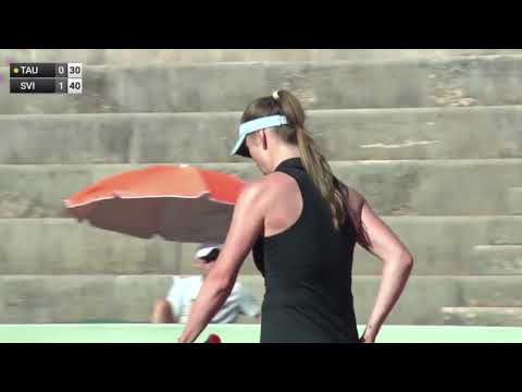 Clara Tauson - Elina Svitolina [WC] | W100 Oeiras 2023 Round of 32