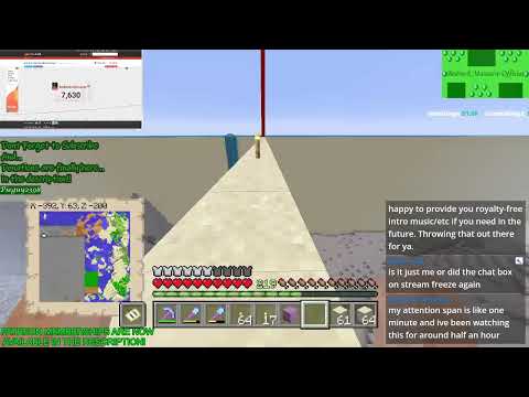 - Minecraft - Mine Out The World - Destroying over 250,000 sand - need to redo OBS...