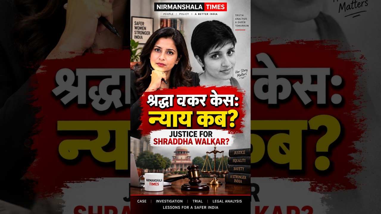 Shraddha Walkar Case: न्याय कब मिलेगा? | सवाल जो आज भी बाकी हैं | Nirmanshala Times
