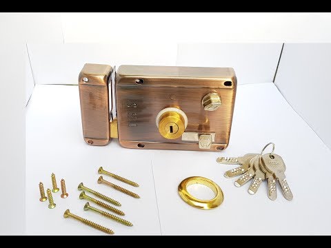 Main Gate Rim Cylinder Lock for Metal Doors Features