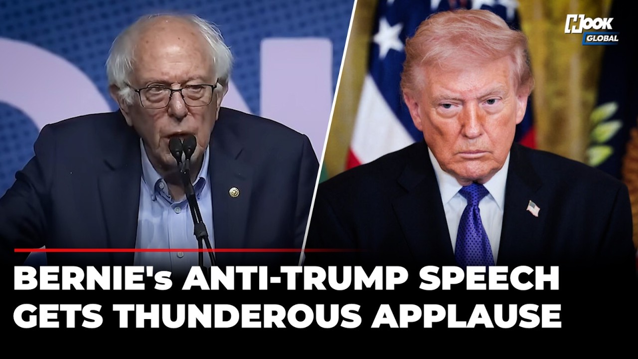 Video: Sanders attacks Trump on healthcare cuts, Iran war, inequality in Texas speech