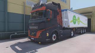 ETS 2 gameplay 1.55 dans sud de la france  😍😍