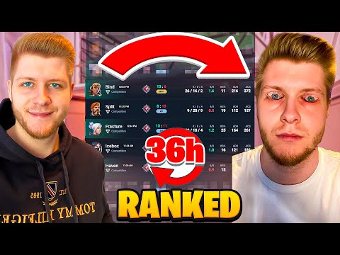 Play 36 hours of ranked play in Valorant!