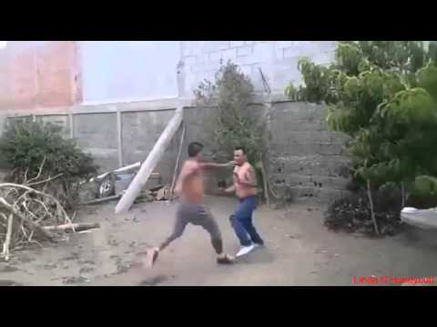 Street Fight Ends With A Superman Punch Knockout