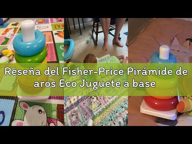 Vídeo relacionado con Fisher-Price Pirámide de aros Eco Juguete a base de plantas, para bebés +6 meses (Mattel HPY92)