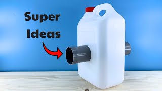 4 Brilliant Ideas From Plastic Cans! Don