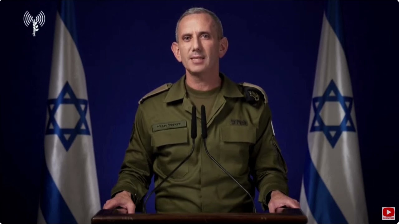 "For Nasrallah's many victims over the decades... justice has been served," Daniel Hagari, IDF