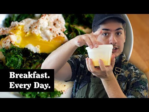 2-Minute Polenta & Poached Eggs