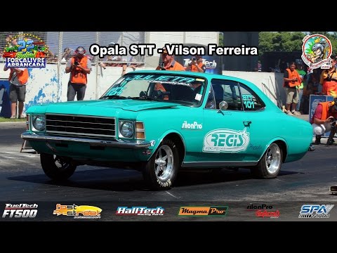 Opala 6 cil aspirado Stt - Vilson Ferreira - 22º Festival Força Livre de Arrancada