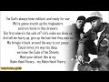 Gang Starr - Robbin Hood Theory (Lyrics)
