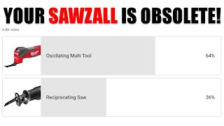 Oscillating Tool is Replacing the Sawzall on Jobsites!
