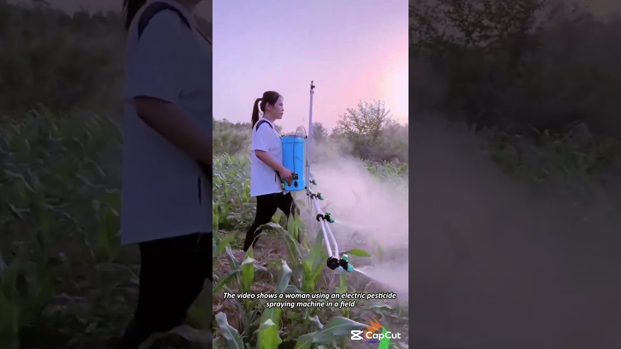 Electric Sprayer for Crop Protection A Modern Far - Good gear makes work a whole lot faster