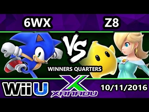 S@X 171 - Circa | 6WX (Sonic) Vs. Z8 (Rosalina) - SSB4 Winners Quarters - Smash Wii U - Smash 4
