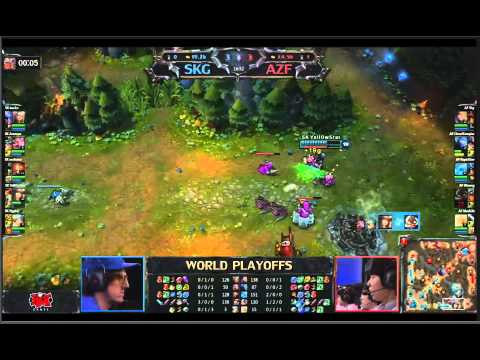 LOL World Championship A조 Azubu Frost VS SK Gaming
