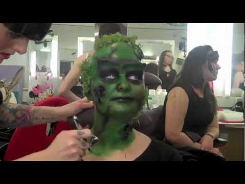 Goblin Creature Prosthetic Make-Up Transformation Time Lapse