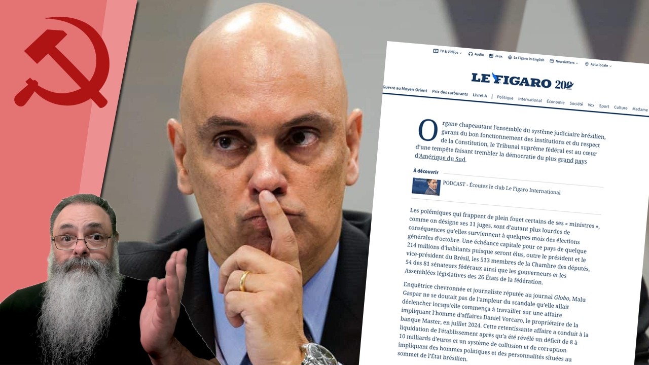 JORNAL FRANCÊS aponta para CASO de CORRUPÇÃO ABSURDA por ALEXANDRE de MORAES: FAVORECE BOLSONARO