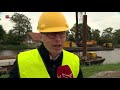 Start aanleg nieuwe Michiel de Ruyterbrug op Urk