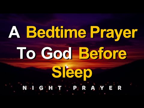 Lord, grant me peaceful and restful sleep free from worries | A Night Prayer Before Bed
