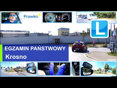 Trasa egzaminacyjna WORD Krosno - Zobacz jak zdać egzamin na Prawo jazdy w Krośnie!