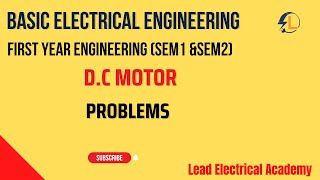 problems on D.C machines