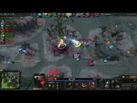 Dota2淘汰賽8進4 Fantastic Five vs Team Ukraine #1 25min