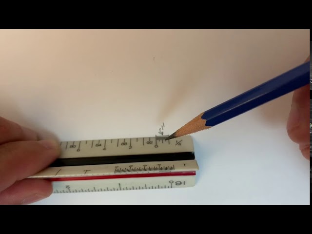 Vídeo relacionado con Regla acrílica transparente portátil para matemáticas, regla triangular prisma para artistas, diseñadores, rango de medición de 0 a 15 cm, regla de escala de arquitecto de 6 pulgadas