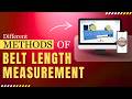 Different Methods Of Belt Length Measurement IndustrialMaintenance PowerTransmission PIXBelts