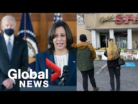 Atlanta spa shootings: "Racism is real in America" say President Biden, VP Harris