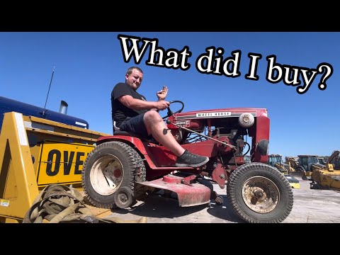 Local heavy equipment auction inspection, random things I bought on auction day! Prices still high