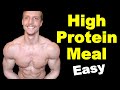 Easy High Protein Low Cal Meal | 46g Protein Tuna Salad (+ Cottage Cheese) 300 Calories