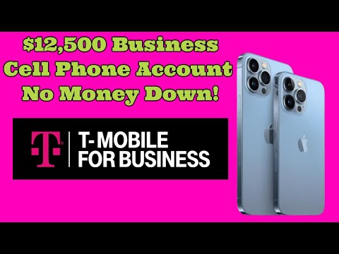 , title : '$12,500 T-Mobile Business Cell Phone Account With No Personal Guarantee'